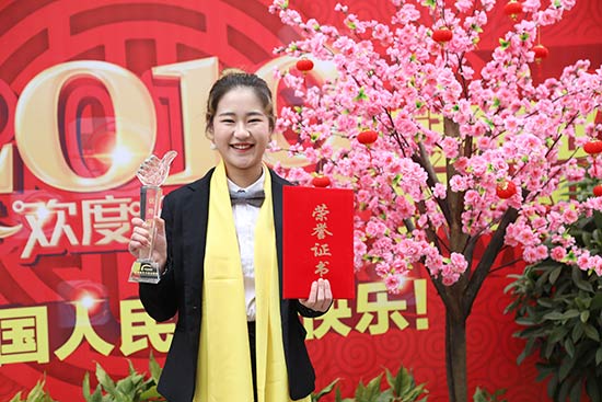 新东方烹饪学校杰出校友张文馨