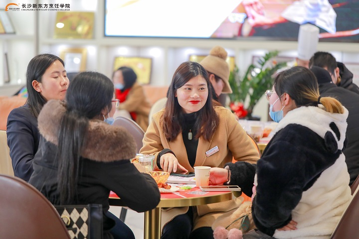长沙新东方烹饪学校报名现场