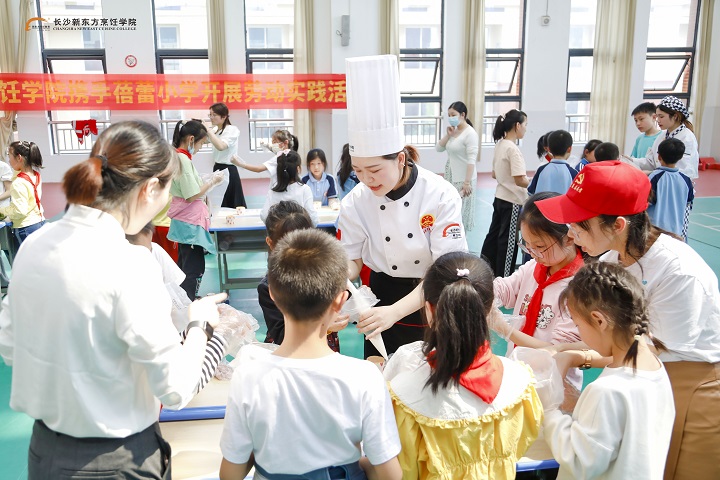 蓓蕾小学劳动实践课活动