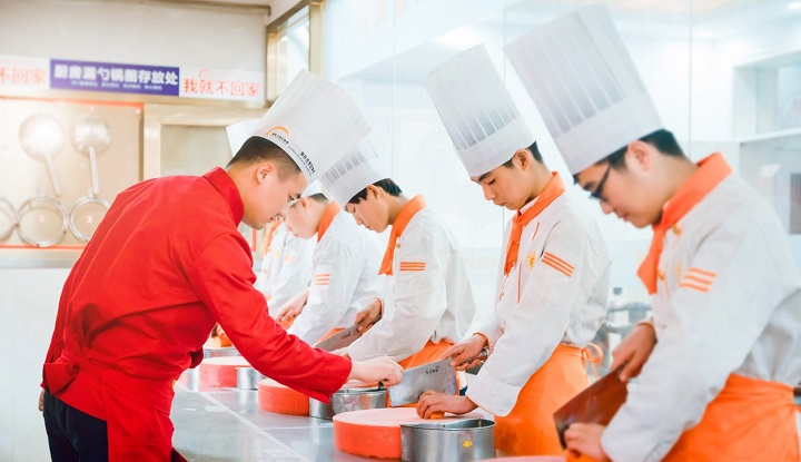 中餐专业示范流程