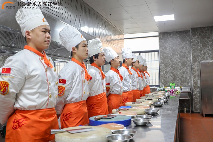 中餐专业示范流程