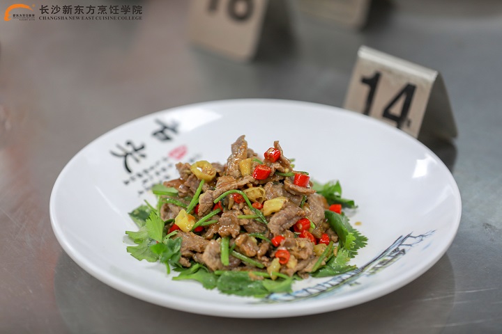 中餐专业示范流程