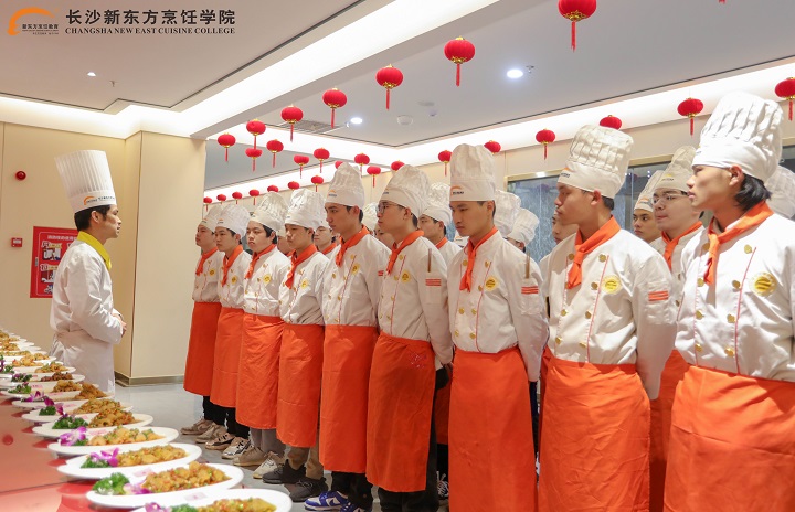 中餐专业示范流程